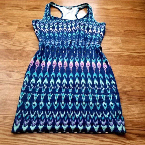 🤙Racerback Cotton Mini Dress - Picture 3 of 4